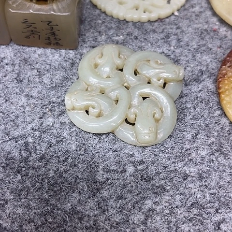 陶瓷冰雨家小摆件，包邮