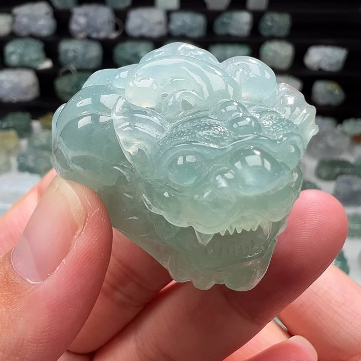 颈饰未镶嵌翡翠貔貅