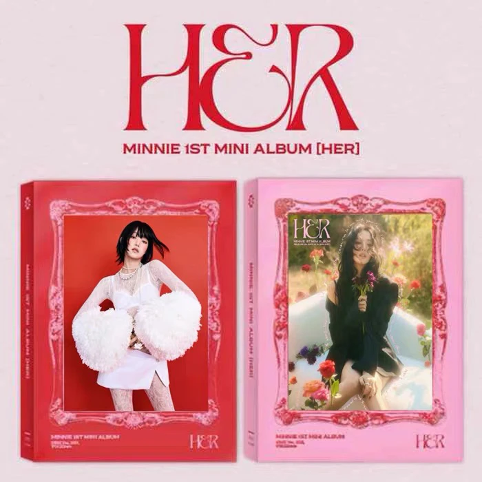 现货 GIDLE 米妮SOLO专辑 MINNIE 迷你1辑 HER 正版周边小卡