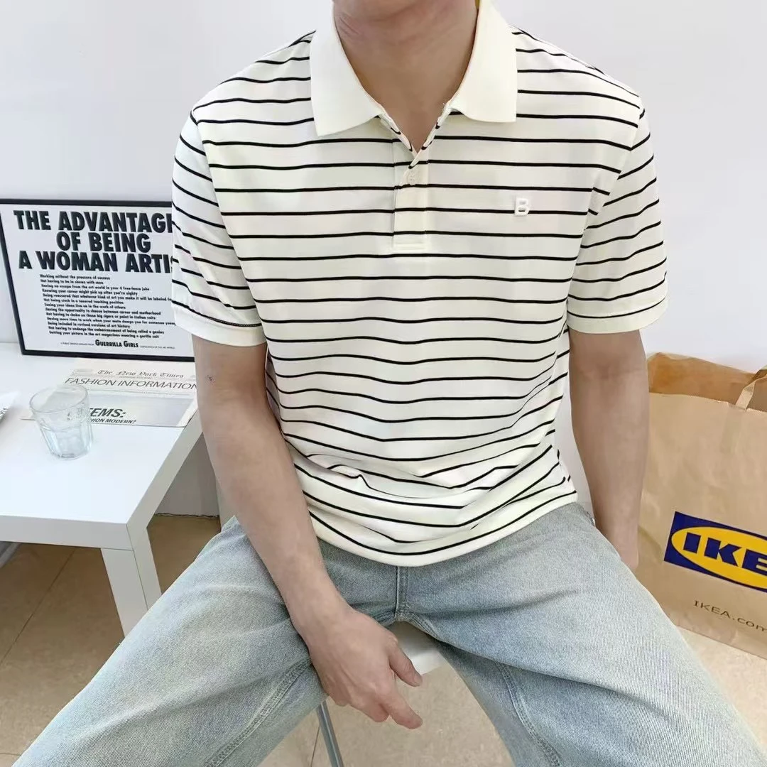 男士夏天翻领短袖