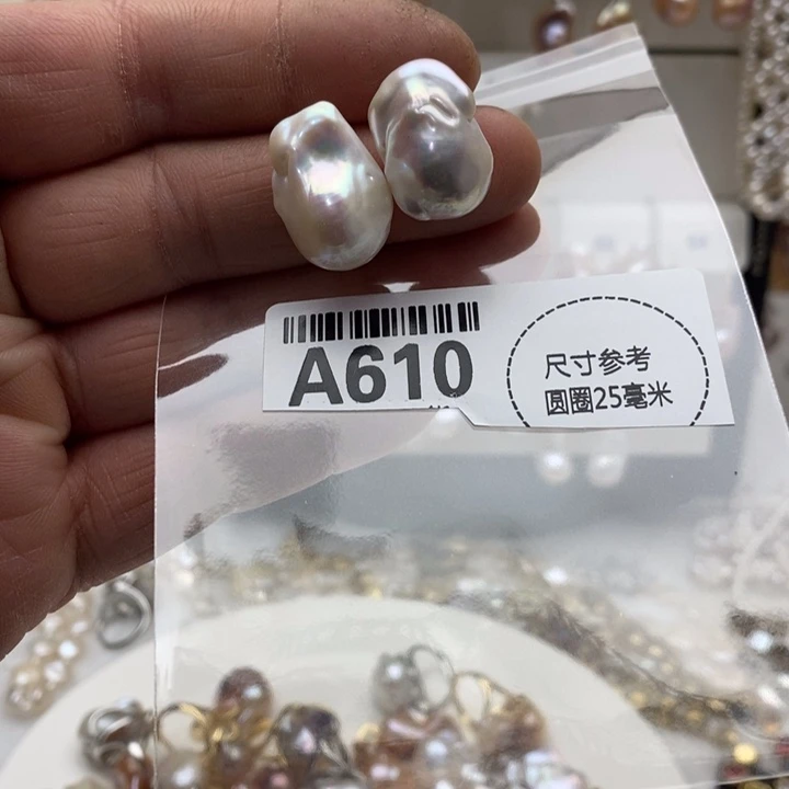 颈饰淡水珍珠银S925镶嵌610