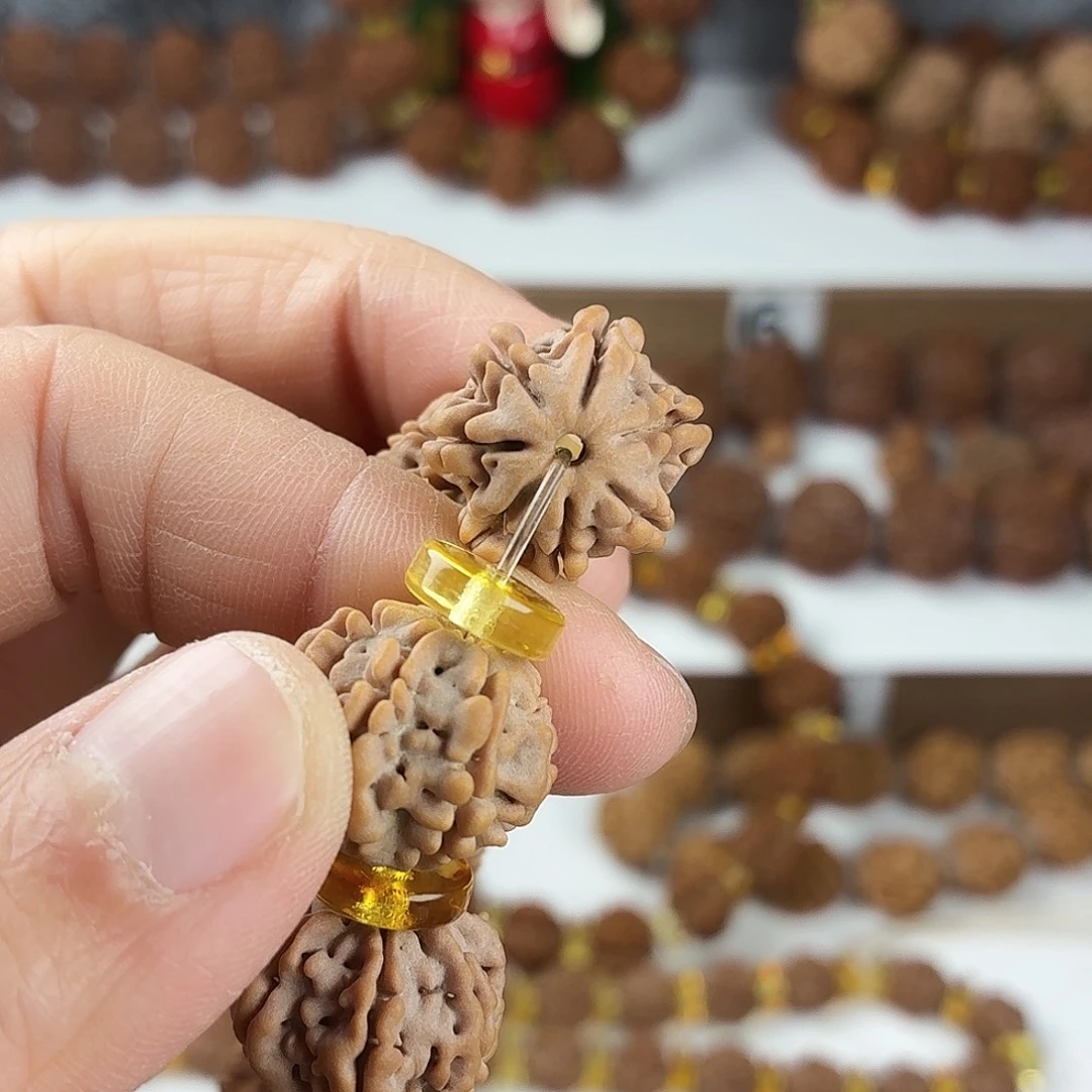 手串金刚菩提原生态精品稀有7瓣