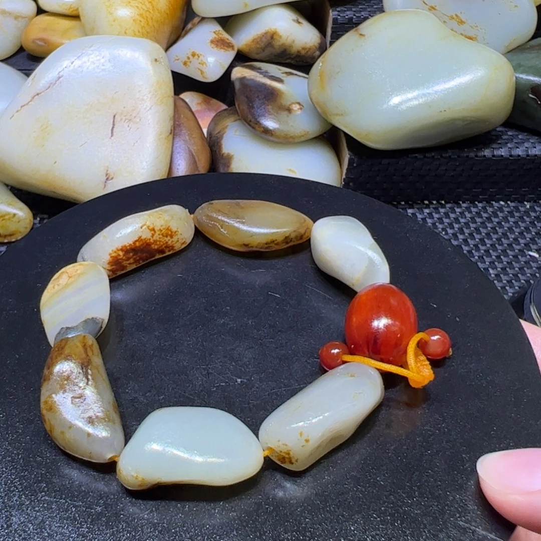 和田玉（子料）未镶嵌颈饰48克