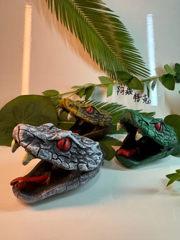 阿兹特克鬼哨白大蟒发声怪音哨陶笛整蛊解压万圣节派对鬼屋密室