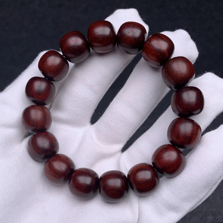 印度小叶紫檀13*14原汁原味泥料带星