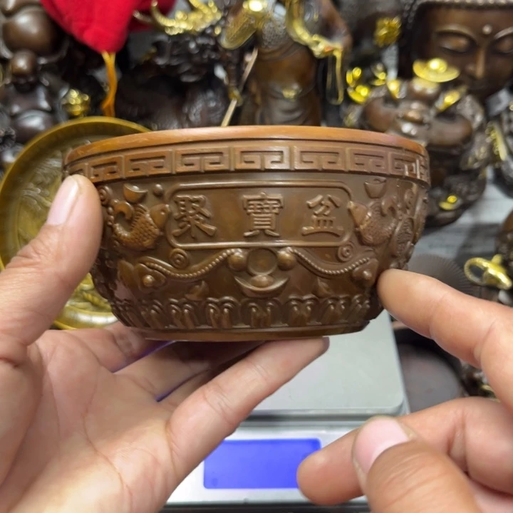 顺顺利利，铜器摆件