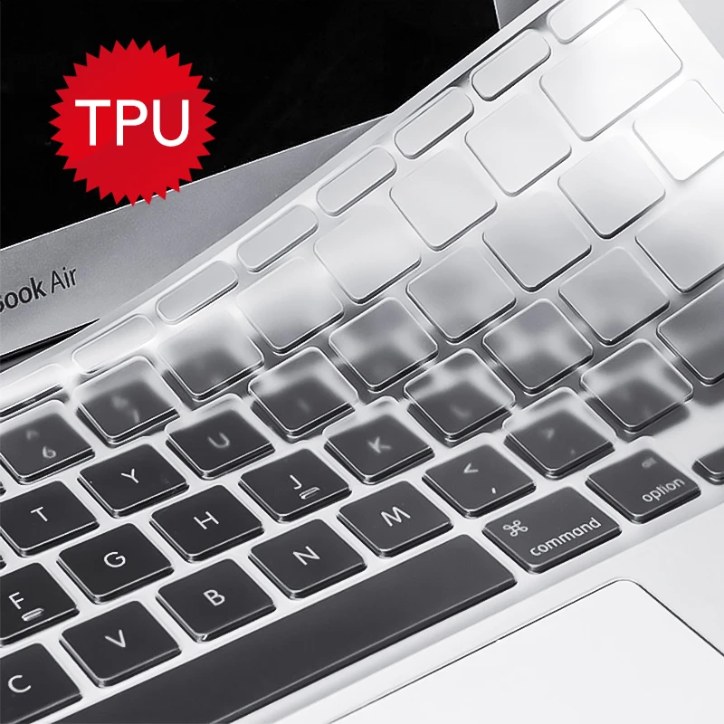 适用于苹果Macbook笔记本电脑Pro16 15寸Air13键盘膜12保护贴膜20