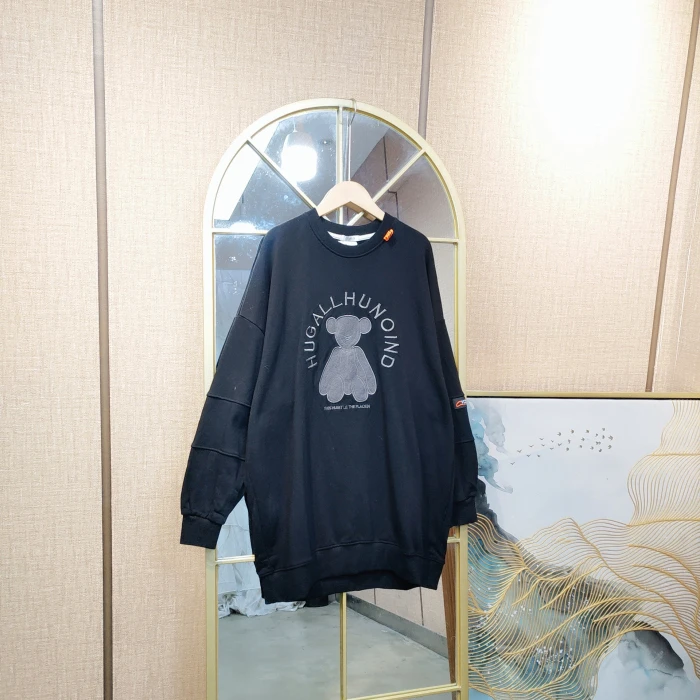 BG210孕妇黑色卫衣100-140