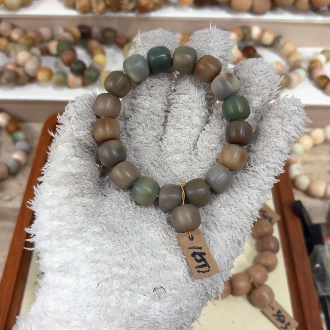 菩提根/象牙果吊坠1511卡14桶珠