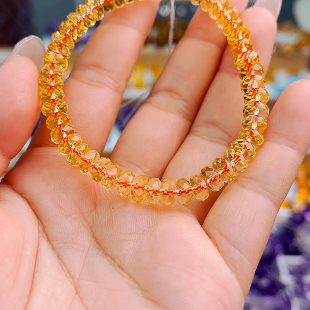 水晶手串未镶嵌天然保真