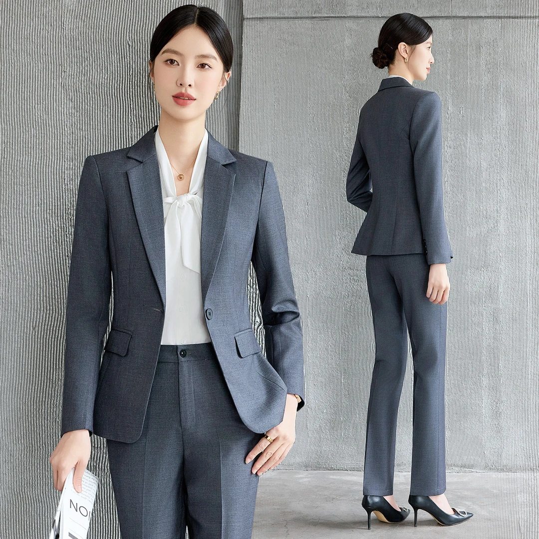 高端西装套装女2025新款职业装酒店经理职场工作服西服女正装外套