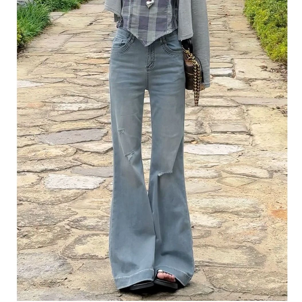 【雨后天空】丸子璐夏季新款时尚休闲牛仔裤预WZLX5NZK2161A