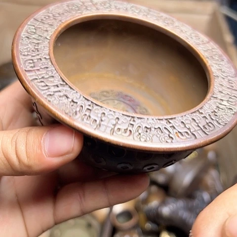 铜制工艺摆件把玩