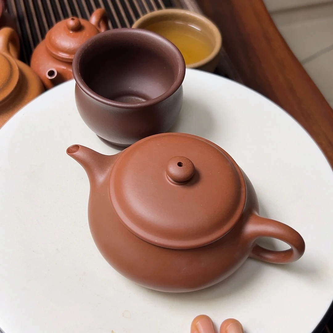茶壶底槽青紫砂壶等传统