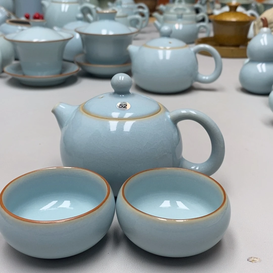 归*一对禅定客杯，微瑕西施壶52，无礼盒