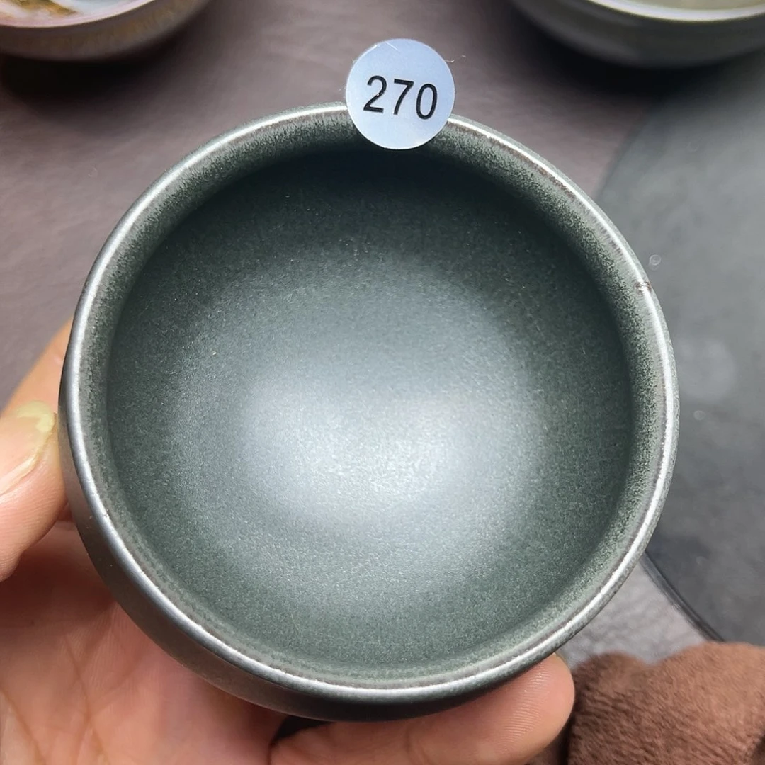 茶盏茶**家龙窑柴烧灰呗7口径