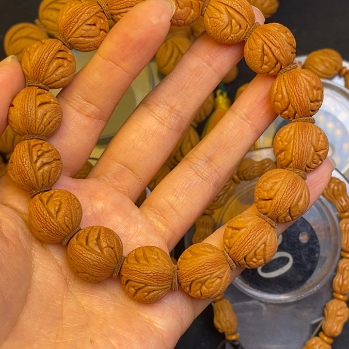 吊坠文玩核桃秦岭龙纹桃核222