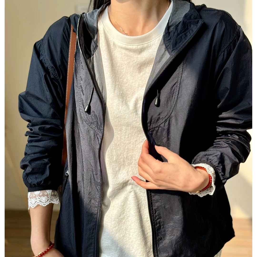 【可可心选】纸皮核桃防晒皮肤衣外套超薄透气不闷汗穿三季0140