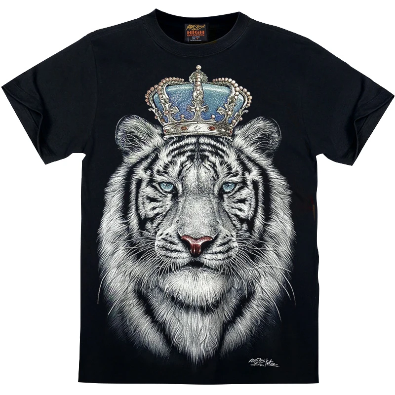青眼皇冠老虎 大图夜光短袖 限量款