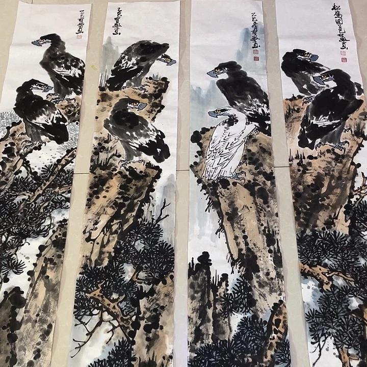 国画张圣敏先生纯手绘作品