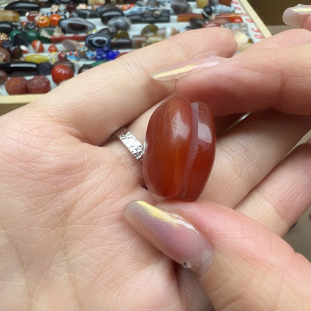 未镶嵌玛瑙/玉髓珠宝半成品