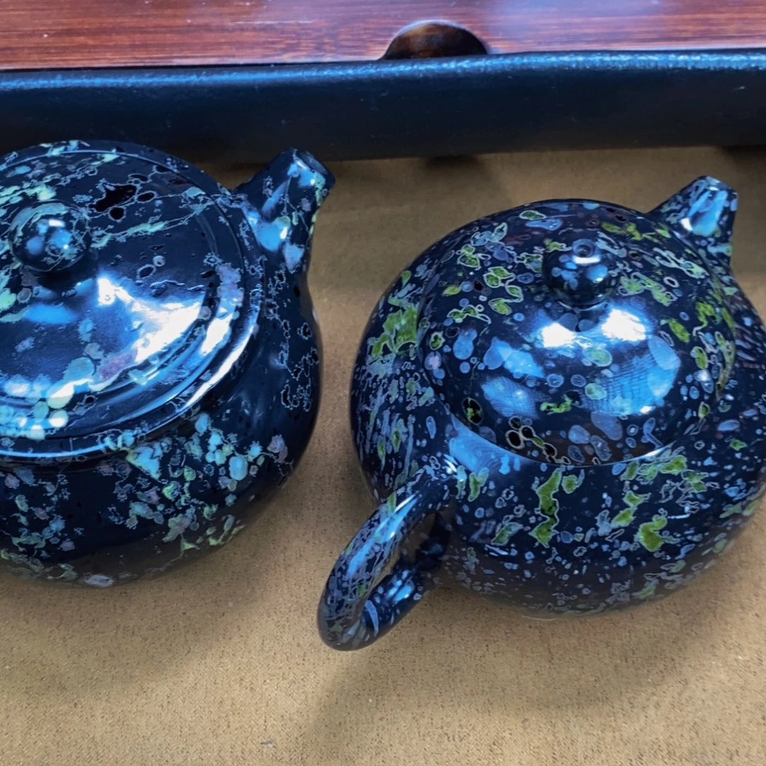 徐***浍梅花玉精美梅花罗汉壶 文旦壶