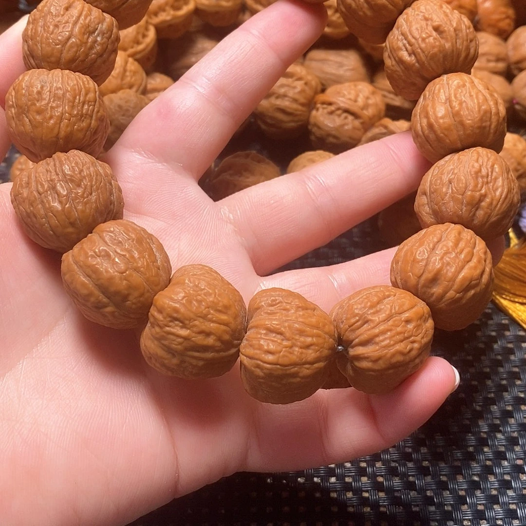 文玩核桃手串盯**喵聚宝盆手持