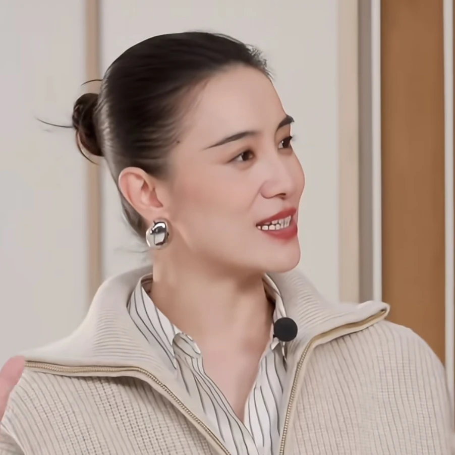 铜合金耳饰 宋佳同款银色异形几何日韩耳环简约高级耳饰