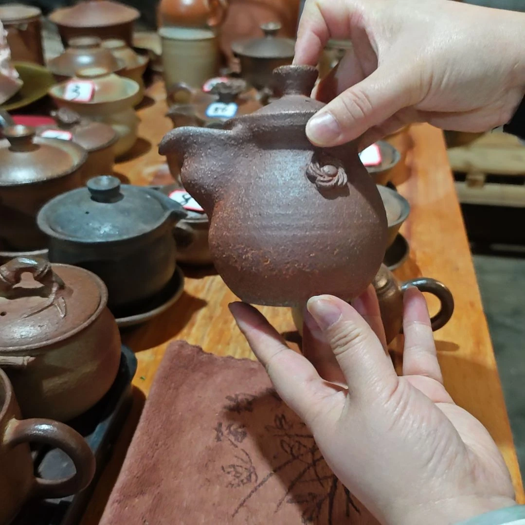 粗陶手抓壶福利款