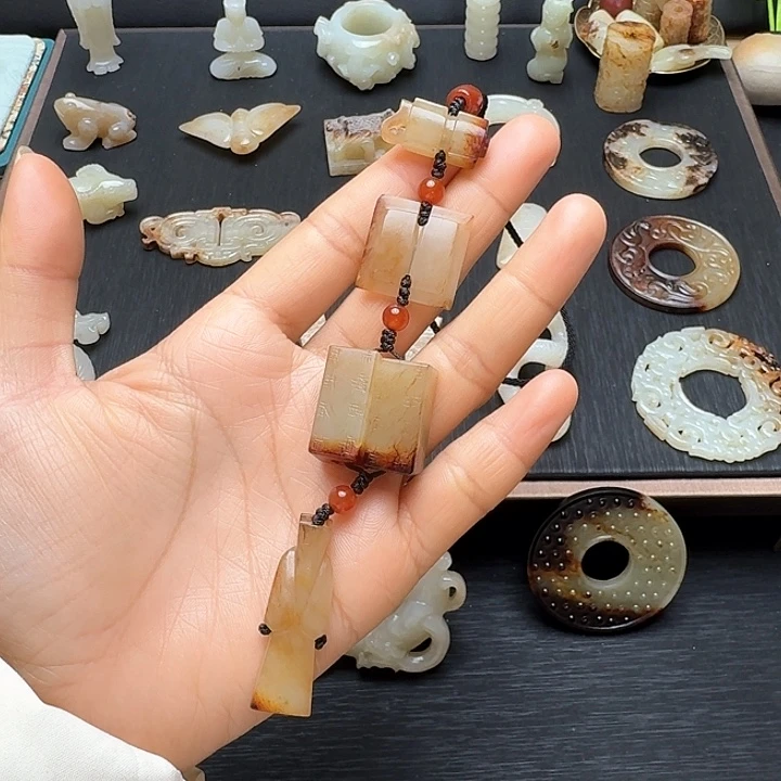 和田玉挂件未镶嵌甜*