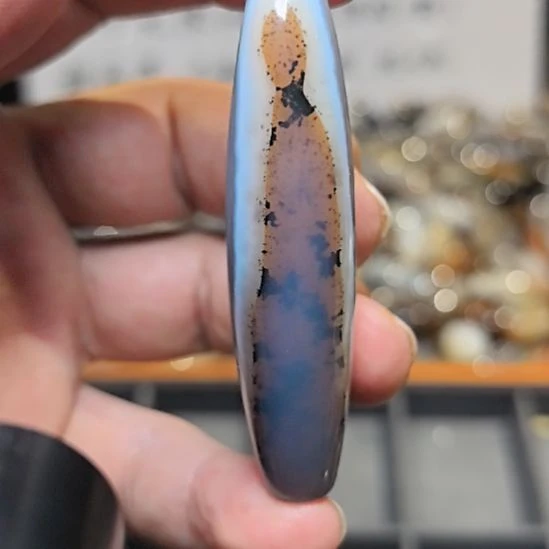 玛瑙/玉髓裸珠_ HEIMORI 天然天珠