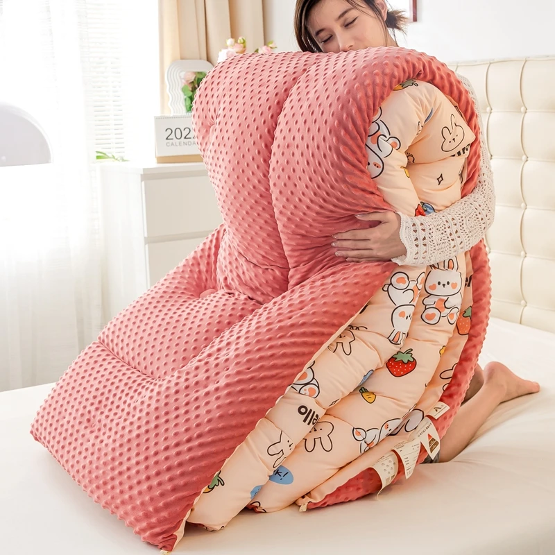 A类抗菌大豆纤维被子被芯冬被棉被宿舍单人学生春秋被冬季豆豆被