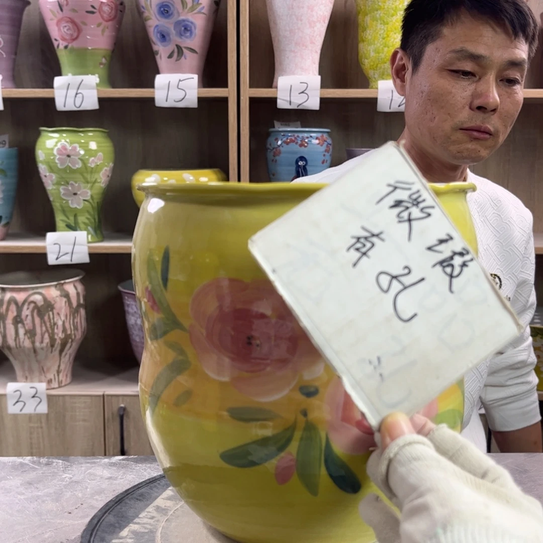 景德镇陶瓷花盆花盆