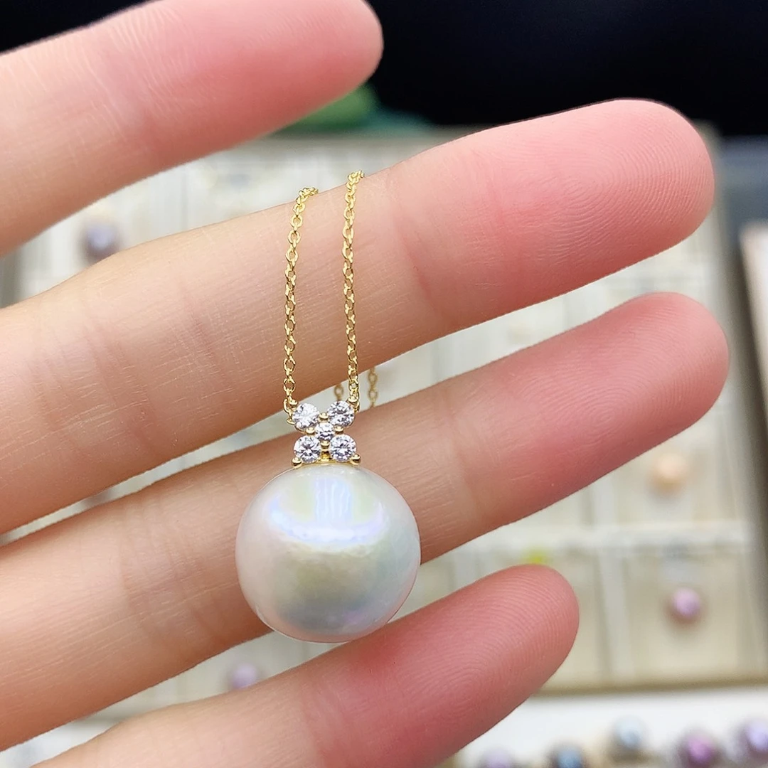 淡水珍珠颈饰合金