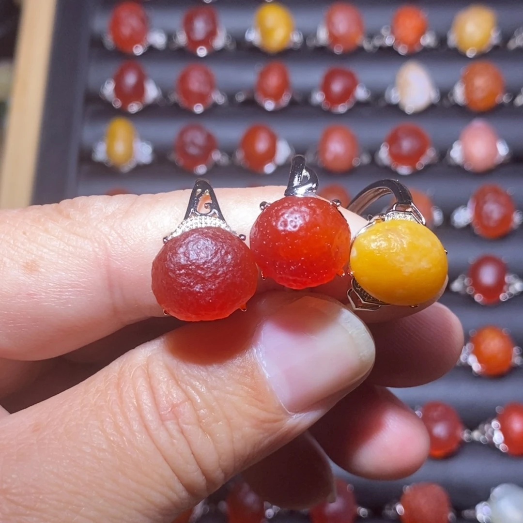 你***吧玛瑙/玉髓合金手链