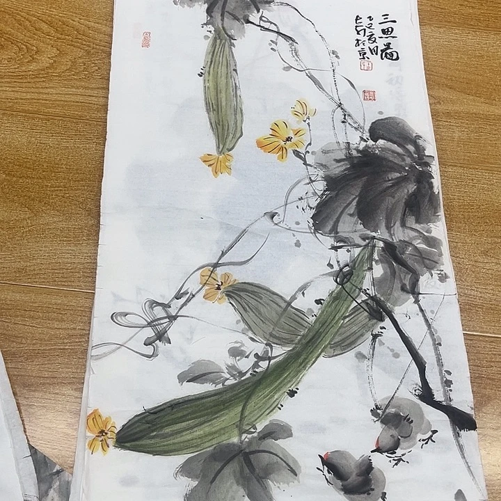 姜奇老师花鸟作品69×34