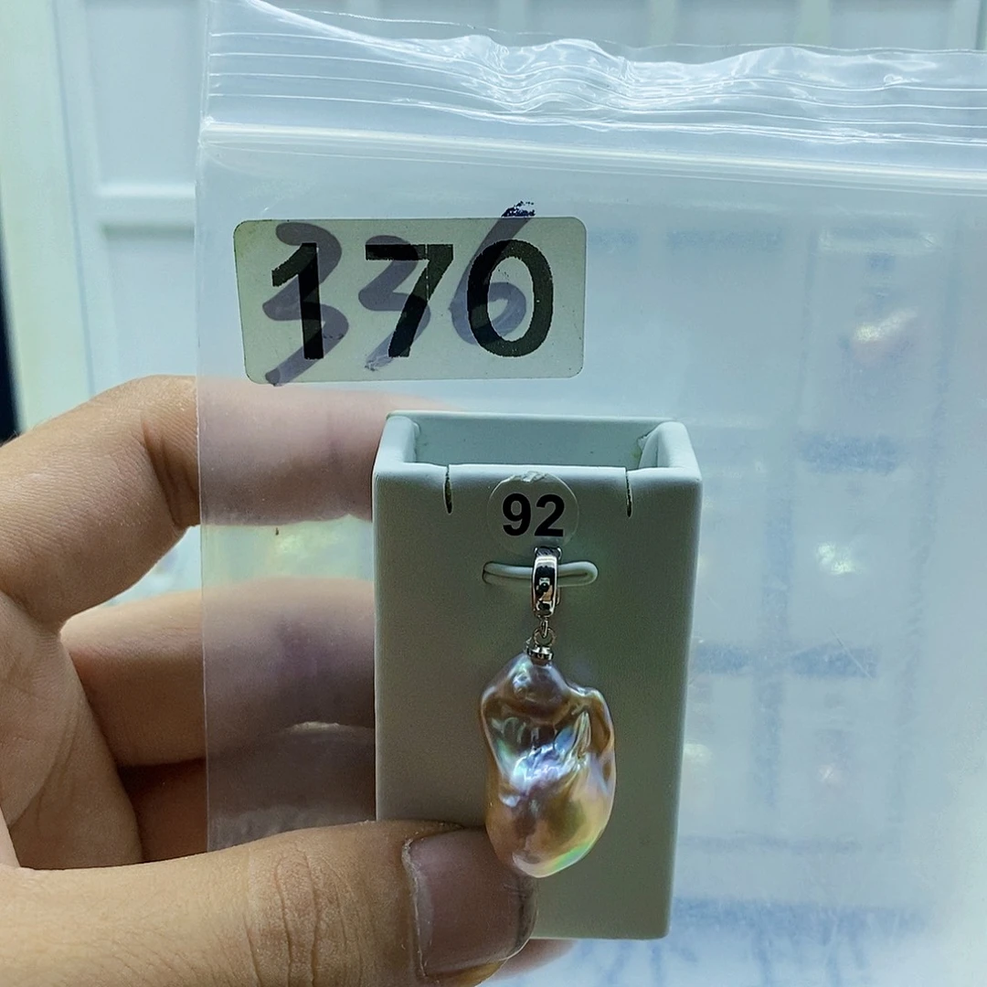 颈饰合金淡水珍珠