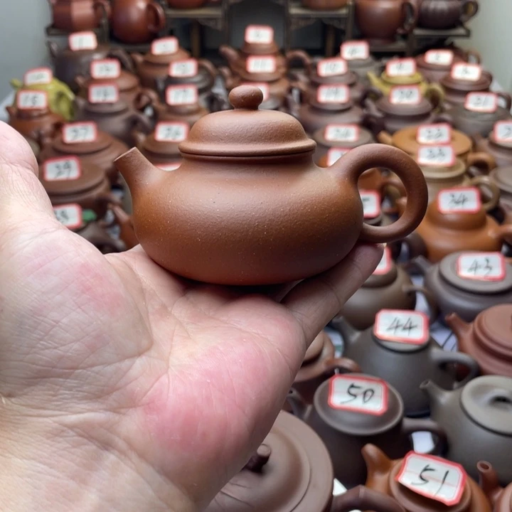 历***记茶壶紫砂宜兴紫砂半手工