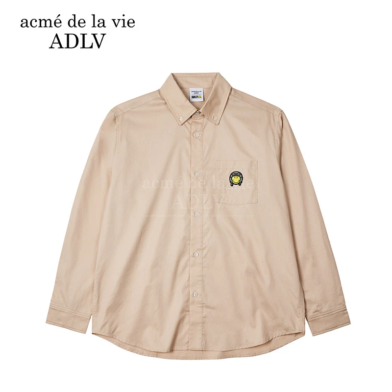 【清仓福利】ADLV长袖衬衫上衣外穿内搭翻领春夏秋冬季设计感韩版