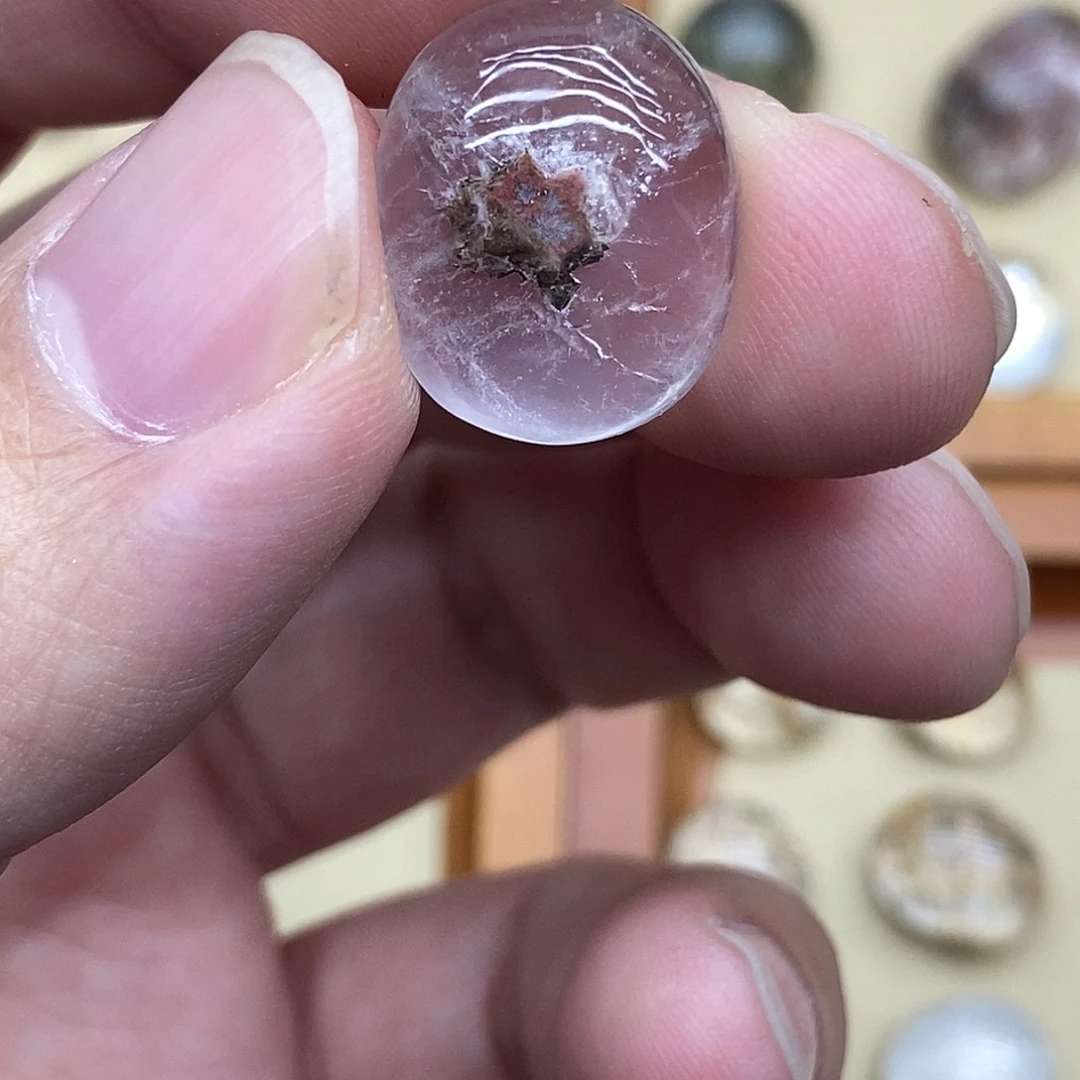 水晶未镶嵌珠宝半成品