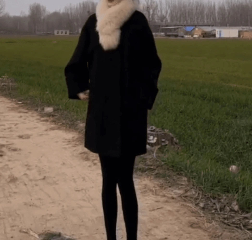 新款时尚气质修身百搭宽松外套-