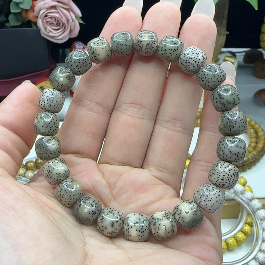 手串星月菩提糯冰10×9一朵果福利