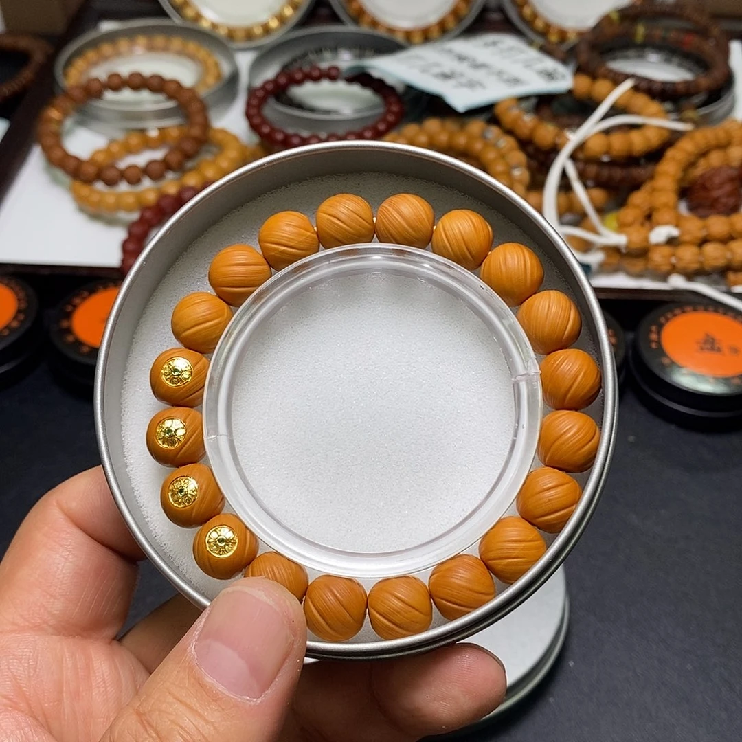 猴头核桃手串全品11左右四标定风珠10号