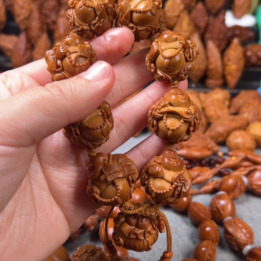 乂***氼橄榄核手串/手链核雕