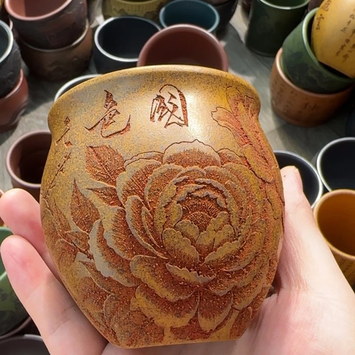 茶杯紫砂全手工紫砂