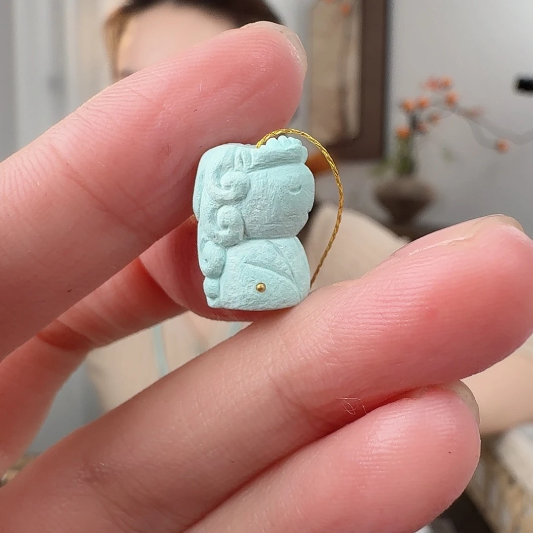 绿松石未镶嵌珠宝半成品