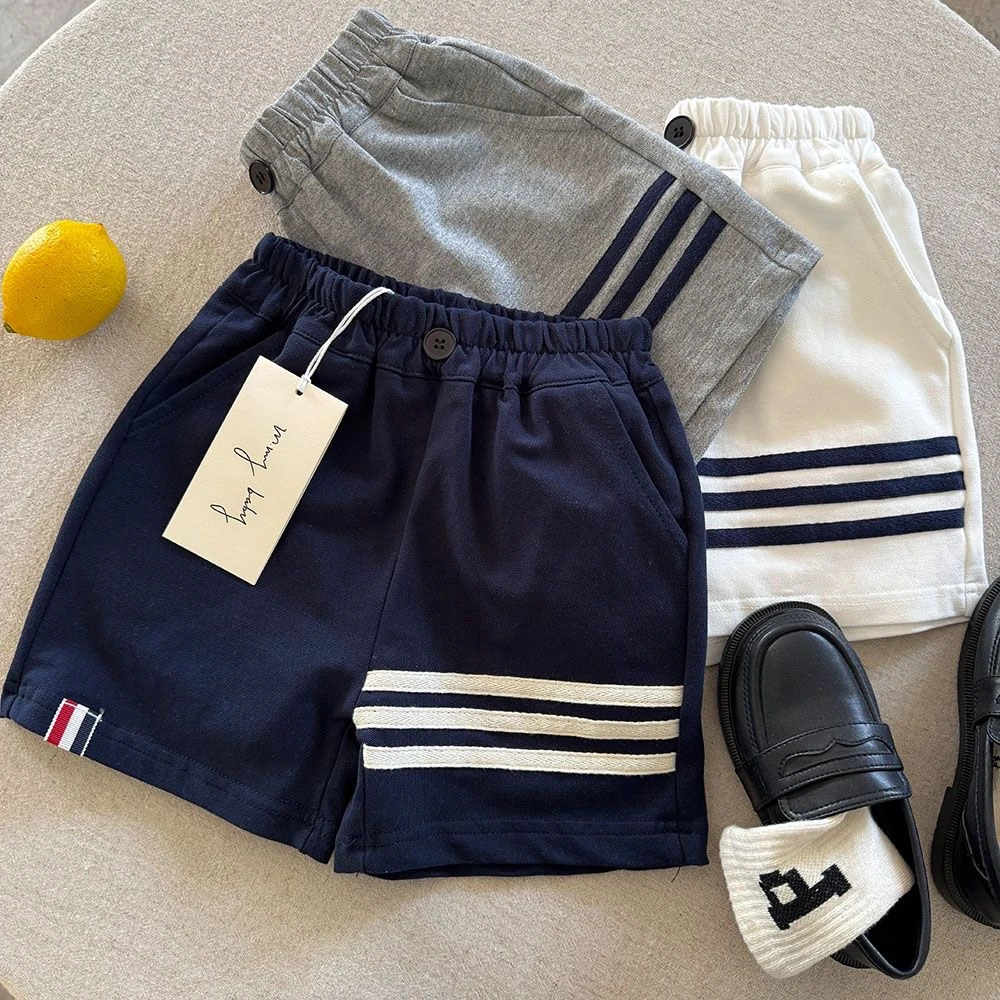 儿童短裤外穿2025夏季新款宝宝纯棉中小童宽松潮男童五分裤女薄款