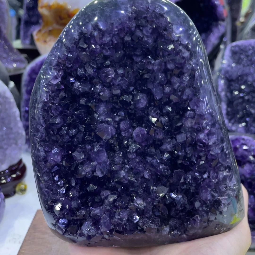 未镶嵌珠宝半成品紫晶
