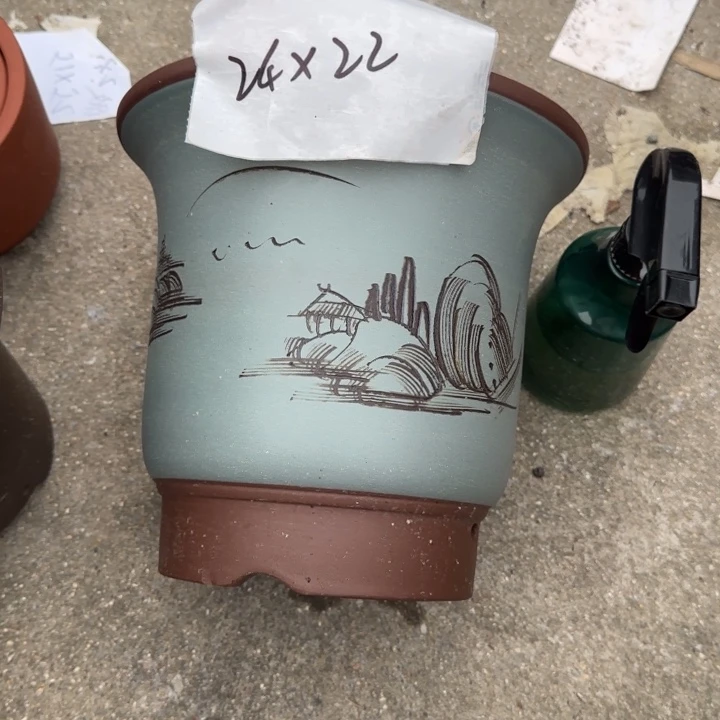 紫砂花盆特价商品