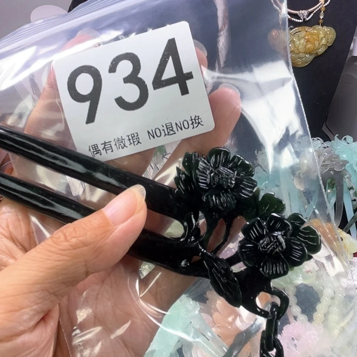 未镶嵌岫玉发饰武****制